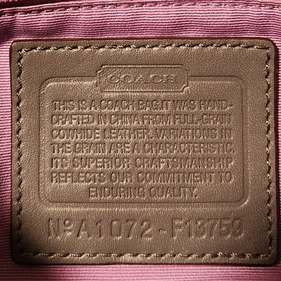 Coach handbag - Picture 11 of 12